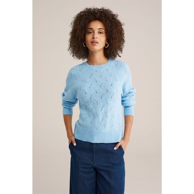 WE Fashion Knitted Pullover Blue Taglia: 3XL | Maglioni a maglia Outlet | Donna | Blu