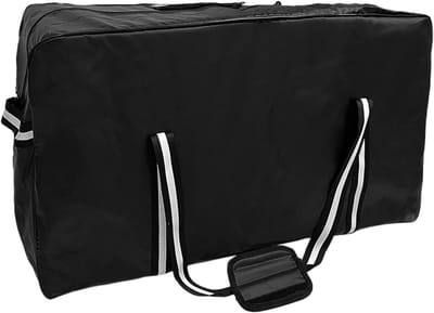 IJshockeytas - Sportuitrusting tas - Uitrusting organiseren - Ademend en reinigbaar - L 80 x 50 x 38 cm - Zwart