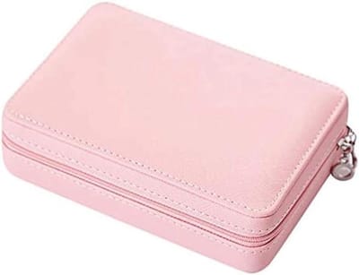 Sieradendoos - Opbergdoos - Sieraden Opbergen - Met Slot - 17x12x5cm - Wijnrood