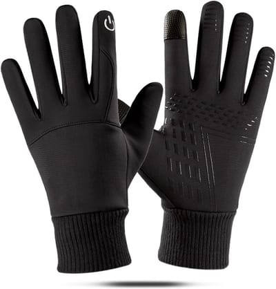 Waterdichte Handschoenen met Touchscreen voor Fietsen en Bergbeklimmen in de Winter - Warm, Antislip en Geïsoleerd met Volledige Vingers