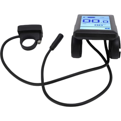 Écran LCD rétroéclairé pour vélo électrique Adapté pour BAFANG BBS0102B G320 G340 250W 350W 500W 750W 1000W Moteur à entraînement central 5 black