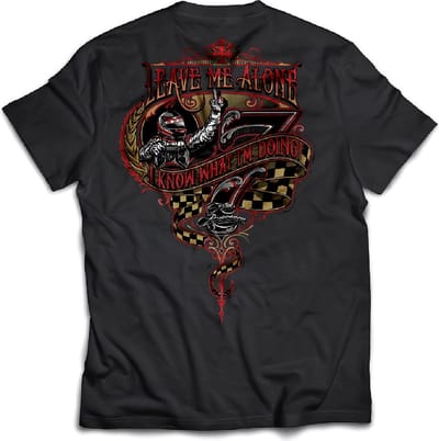WCC West Coast Choppers T-shirt Kimi Raikkönen LMA IKWID Zwart