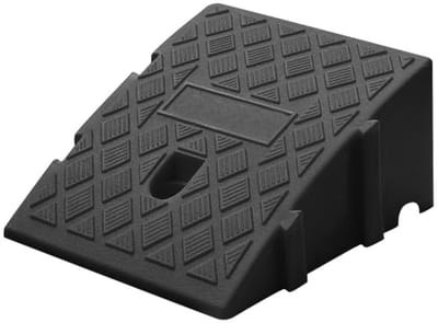 OmGoods - Dailygoody - Plastic Stoeprand - Antislip Helling voor Oprit - Eenvoudige Installatie - Zwart - Hoogtedrempel voor Auto en Motorfiets - Veilig en