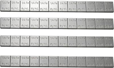 Set van 48 zelfklevende gewichten van 7g voor wielen, ideaal voor balanceren en bevestigen, grijze kleefgewichten voor precisiewerk
