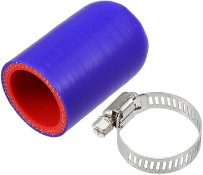 Dailygoods- Aanzuigslang Versterkt Silicium - Terugslagklep - Koelvloeistof - Drukbestendig - Sterk - Duurzaam - Siliciumdop