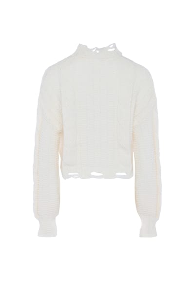 Mymo Jumper Dames wolwit