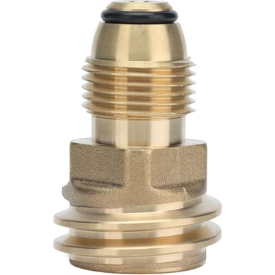 Adaptateur de réservoir de propane à filetage femelle G1/2, connexion étanche en laiton, connecteur de conversion de four à gaz