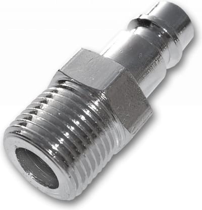 Bradas slangstop – 1/2" mannelijk – Staal-chroom – Roestbestendig – Tuinslang afsluiter