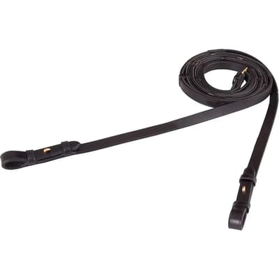 Antislip leren paardenteugels blindstoppen BR Equitation