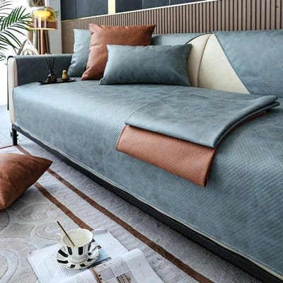 Waterdicht Anti Kattenkrab Huisdier Hond Kinderen Sofa Mat Technologie Stof Sofa Hoes Antislip Combinatie Sofa's Handdoek Huisdecoratie 1pc 45x45 pillowcase