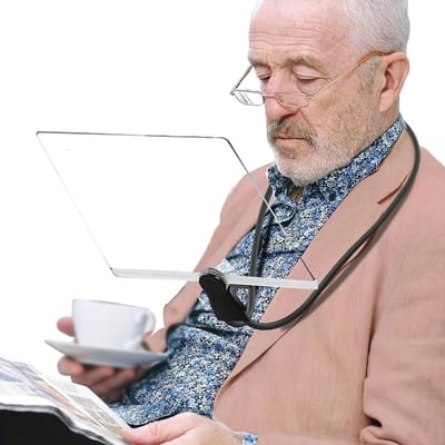 Vergrootglas met 2-voudige vergroting - handsfree en draagbaar Vergrootglas met Verlichting