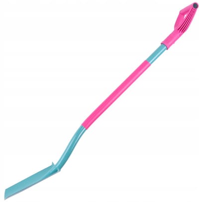 KADAX Tuinschep voor dames, van metaal en kunststof, platte schep met D-greep voor vrouwen, tuinspade met ergonomische steel