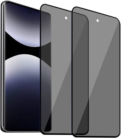 ChiGuard Privacy Screenprotector 2x geschikt voor Xiaomi Redmi Note 14 Pro / Pro+ - Beschermglas - Privé GuardCover