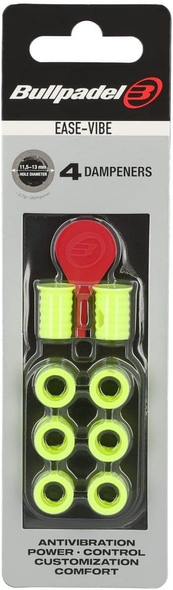 Trillingsdemper Padelrackets - Anti-vibratie Accessoire - Sport Comfort - Effectieve Trillingsabsorptie - Normaal - Fluorescerend Geel