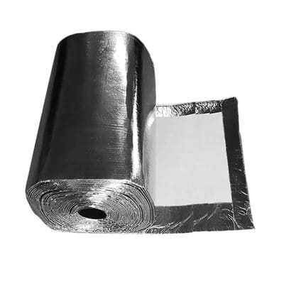 Keramische vezel isolatie - Hittebestendig materiaal - Oven reparatie - Hoge temperatuur bestendig - 1000x610mm - Zilver