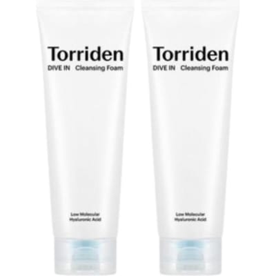 Torriden Dive In Laag Moleculair Hyaluronzuur Reinigingsschuim 150ml Dubbele Set (150 ml + 150 ml) gray