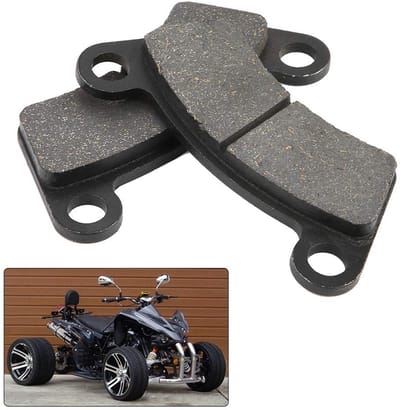 Dailygoods- Remblokken - 2 Stuks - Compatibel met ATV Jinling 250JLA-21B - Uitzonderlijke Remkracht - Lange Levensduur - Hoogwaardige Aluminiumlegering - Remblokken Voor ATV