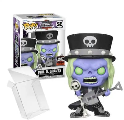 Funko Pop! Heavy Metal Halloween 2023 - Phil D. Graves #SE 6000PCS Limited Edition