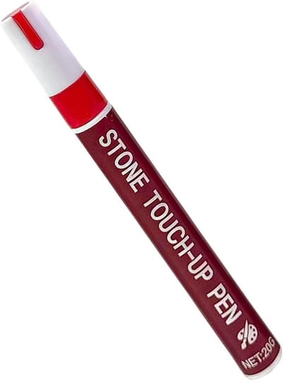 Grafmarker - Steenmarker Lakstift - Opschriften Herstellen - Waterdichte Dekkende Inkt - 3 mm Punt - Rood