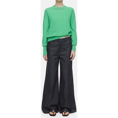 Closed Cropped Mock Neck Knits Green Kick Size: XXS | Sweaters Outlet | Dames | Groen