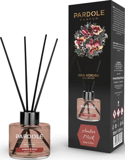 Pardole Amber&Misk Geurstokjes - Huisparfum - Huisgeur 100ML
