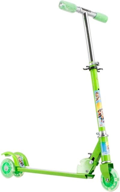 Kinder Kick Scooter - 2 LED-verlichte wielen | Opvouwbare Steps met Verstelbare Hoogte | voor jongens, meisjes, tieners, sport, buiten rijden, tuin, park, reizen, kamperen, verjaardag en vakantie