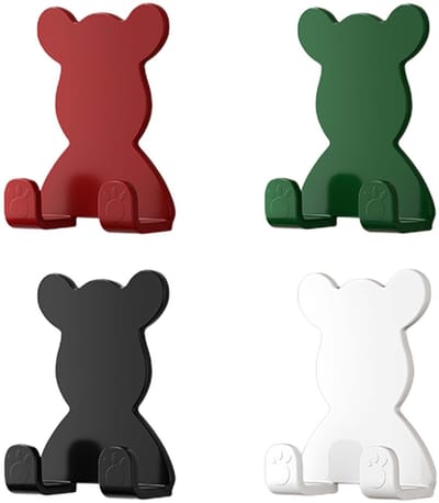 Unyqoos ® Innovatieve Zelfklevende Handdoekhaken Set van 4 voor Badkamer en Keuken