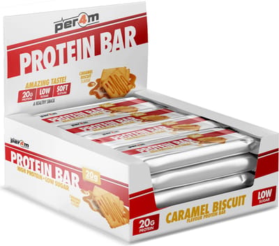 Per4m Protein Bar (12x62g) Caramel Biscuit - Repen - Eiwit Repen