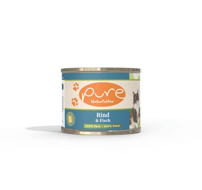 Chomi Pets - PURE - Rund & Vis Paté - 195 gram - 400 gram - KipRundKalkoen