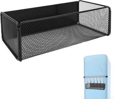 Magnetische Plank - Keukenrek Wandrek - Keuken Organiseren - Zonder Boren - 27 cm - Zwart