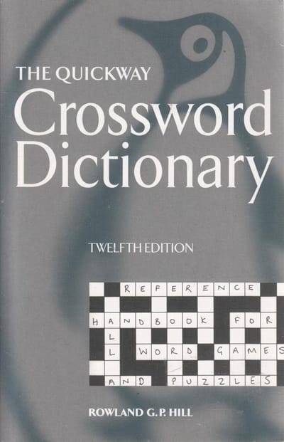 Kruiswoordraadsel Woordenboek - Puzzel Hulp - Woorden Vinden - Zeven Mini Woordenboeken - 358 Gram