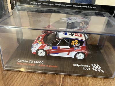 Altaya - Citroën C2 S1600 - Sébastien Ogles - Julien Ingrassia - Rallye Mexico 2008 1:43