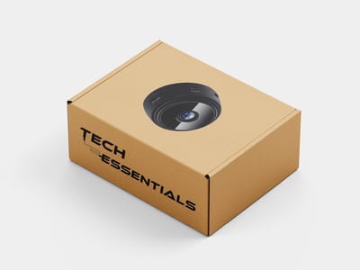 Tech Essentials Mini Verborgen Spy Camera - 1080P - Met WiFi APP - Micro Geheime Beveiligingscamera - Binnenhuis - Spionage - afluisterapparatuur - Zwart
