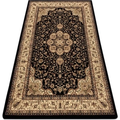 Kleden Rugsx Tapijt ROYAL AGY patroon 0521 zwart 300x400 cm