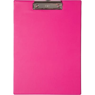 Klembord MAUL A4 staand PVC neon roze