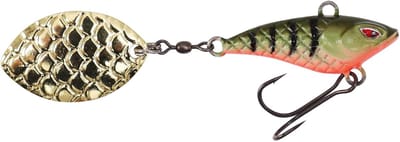 Spinneraas Jig - Wobbler Lokaas - Roofvis Vangen - Agressieve Staart Actie - 7 cm - Hot Perch
