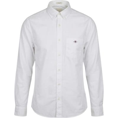 Overhemd Lange Mouw Gant REG CLASSIC POPLIN SHIRT 2601.3000100