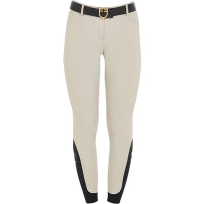 Dames rijbroek met middengrip Equestro Zenda Light