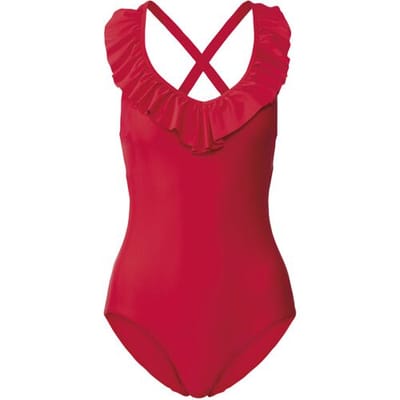 ESMARA Dames badpak (Rood, 38)