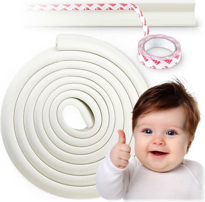 Ricokids 798710 beschermende schuimtape, wit, 6 meter