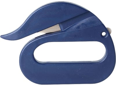 ChiaMo.nl Pro Detecteerbare Veiligheids Zaksnijder Blauw
