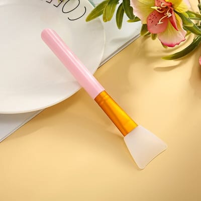 Masker kwast - Gezichtsmasker kwast - 1 stuk - Roze - Siliconen kwast voor gezichtsmasker - Make up kwasten set - Face mask - Gezichtsmaskers verzorging