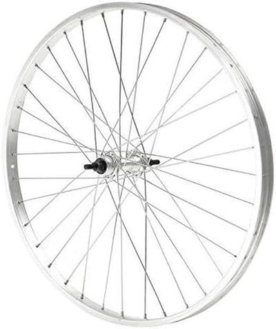 Fiets Achterwiel - Mountainbike Wiel - Fiets Onderhoud - Aluminium Velg - 26 Inch - Zilverkleurig