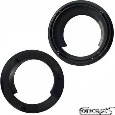 Luidsprekerringen speakerringen voor Suzuki Swift Vitara SX4 S-Cross Alto Celerio Baleno Kizashi Splash. Voor luidsprekers met een diameter 165 mm / 6.5 inch. Hoogte ring 18 mm. Set a 2 stuks