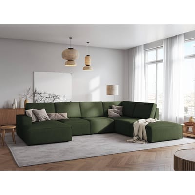 U-bank Carlo rechts ribstof | Milo Casa