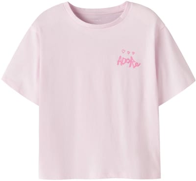 Name it T-shirt glitterprint