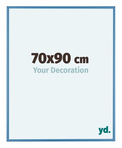 Your Decoration - Fotolijst 70x90 cm - Aluminium - Staal Blauw - Kent