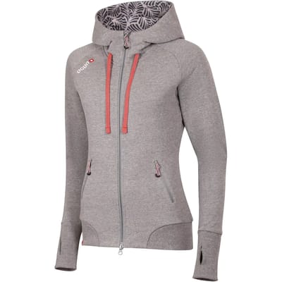 Ocun Sweatshirt Met Rits Grijs L Vrouw