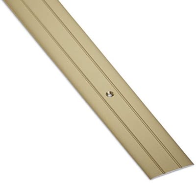 Aluminium Overgangsprofiel Plat Vloerprofiel 37 mm - Drempel Geperforeerd 100 cm