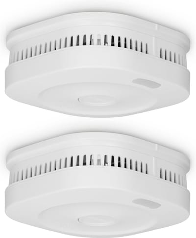 Alecto SMARTSMOKE11 Smart WiFi Rookmelder - 10 jaar batterij - Voldoet aan Europese norm EN14604 - 2 stuks